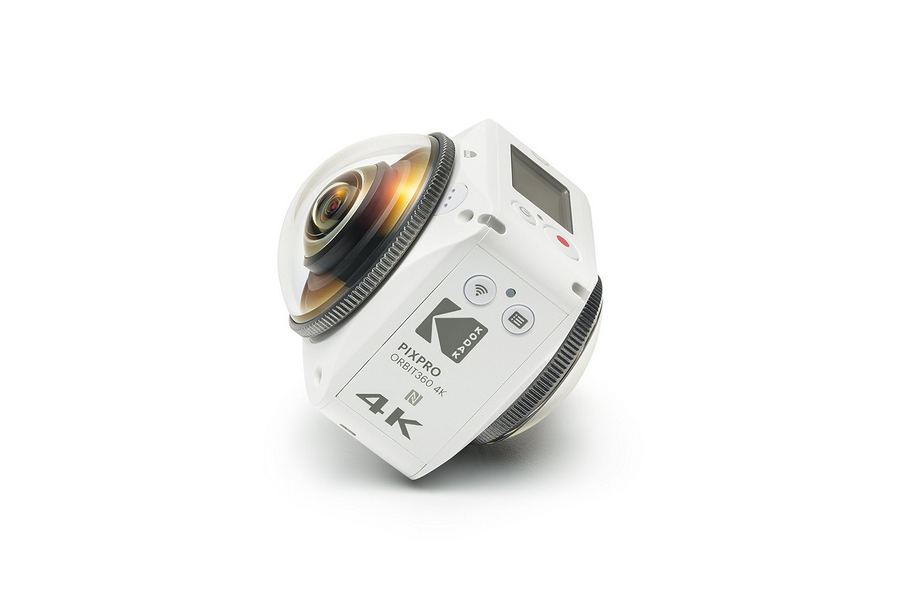 户外运动拍摄好帮手：Kodak 柯达 推出 Pixpro Orbit 360 4K全景相机