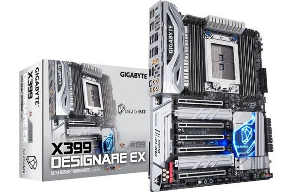 针对高端工作站、游戏玩家：GIGABYTE 技嘉 发布 X399 Designare EX 旗舰主板