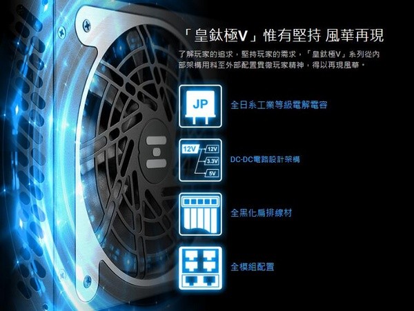10年质保、白金效率：FSP 全汉 发布 皇钛极V系列 550W/650W/750W Platinum 电源