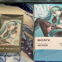 #原创新人#双倍信仰充值 初音十周年纪念版 sony 索尼 NW-A35HN 播放器开箱