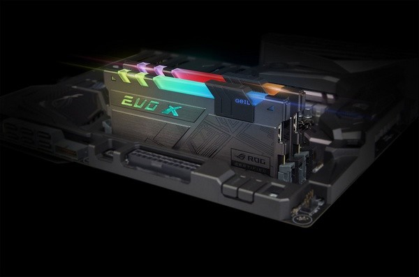 滑块灯控、ROG认证：GEIL 金邦 发布 EVO-X RGB DDR4高端内存