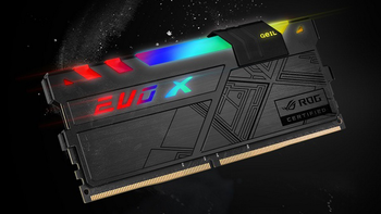 滑块灯控、ROG认证：GEIL 金邦 发布 EVO-X RGB DDR4高端内存