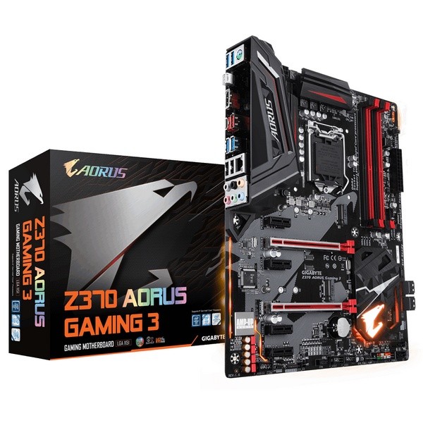 支持英特尔第八代处理器：GIGABYTE 技嘉 发布 Z370 AORUS Gaming 3/5/7 主板