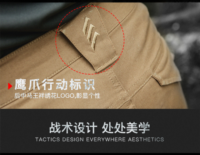 鹰爪行动复仇者男士户外战术夹克闪行者户外工装裤套装需备注尺码