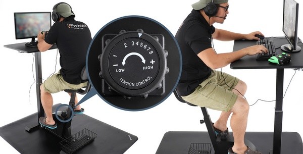 健身、游戏办公两不误：Bauhutte 推出 Exercise Desk BGD-780 健身办公座椅