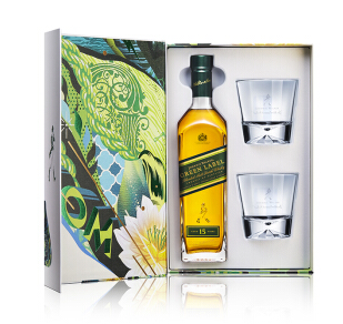 JOHNNIE WALKER 金牌珍藏威士忌750ml Tristan Eaton限量版礼盒