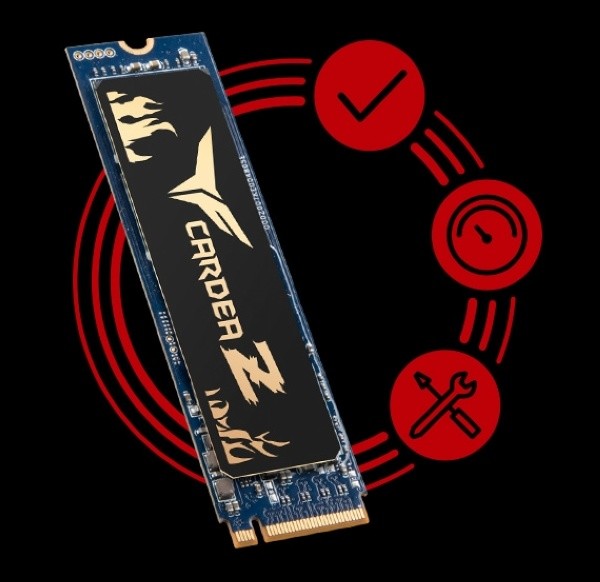 石墨烯导热技术：Team 十铨 发布 Cardea Zero PCIe M.2 SSD 固态硬盘