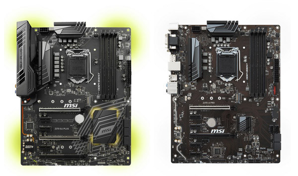 面向主流装机市场：msi 微星 发布 Z370 SLI PLUS 和 Z370-A PRO 主板