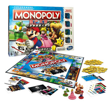 当孩之宝遇上任天堂，却并没有变形金刚大战马里奥……：Hasbro 孩之宝 Monopoly 地产大亨之马里奥