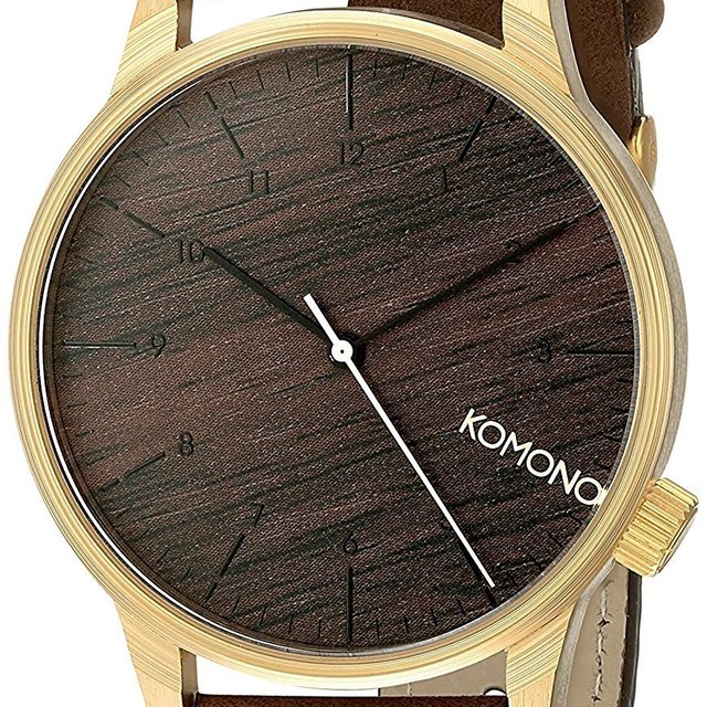 #原创新人#KOMONO Winston系列 男表石英表KOM-W2021 金木色 开箱