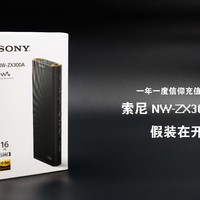 一年一度充值信仰系列，SONY 索尼 NW-ZX300A 音乐播放器，假装在开箱