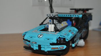 单反毁一生，LEGO穷三代 篇九十三：LEGO 乐高 Technic 机械组 42050 Drag Racer 直线加速赛车 