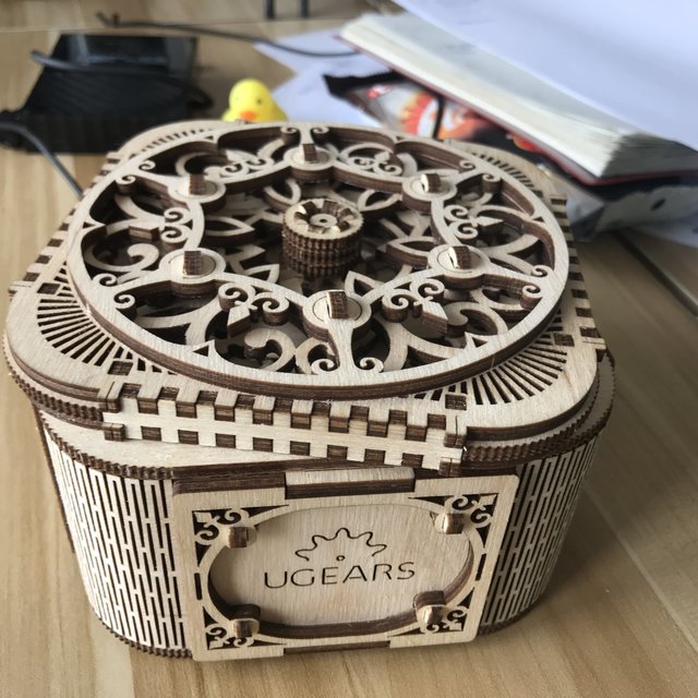 #原创新人#不是谁都能拥有的大人玩具—乌克兰 Ugears 传动首饰盒