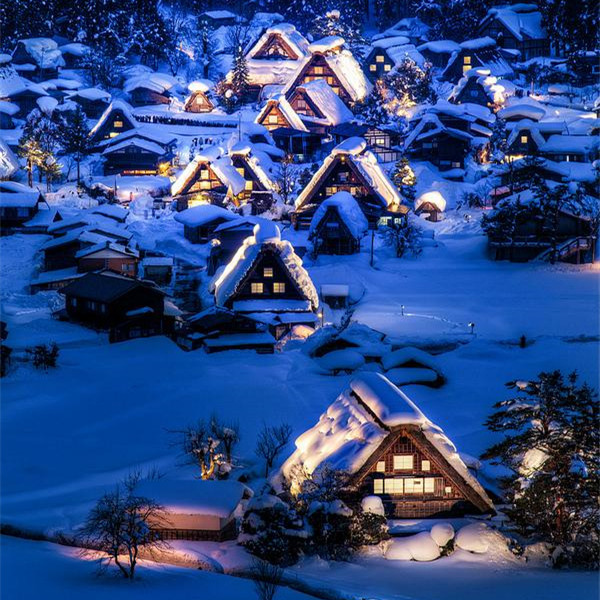 日本白川乡冬季亮灯仪式时间表公布