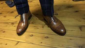 鞋子买买买 篇一：穿上这双牛津鞋，迈下一代一路的第一步—barker warrington 男鞋 开箱 
