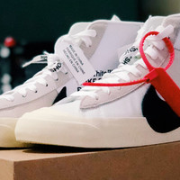 Nike X Off-White "TheTen" Blazer Mid 限量联名款 首发开箱