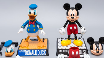 收藏的乐趣 篇十八：动画史上最经典的IP：Herocross 米老鼠 & 唐老鸭 模型 开箱