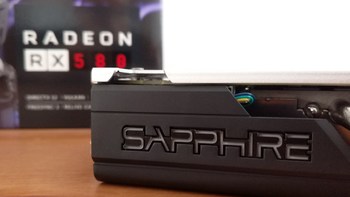 #晒单大赛# Sapphire 蓝宝石 RX580 8G 超白金显卡 开箱评测(附吃鸡屁股小纪）