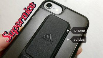我买的手机套 篇二：#晒单大赛#跑步神器！adidas 阿迪达斯 TPU支架手机套