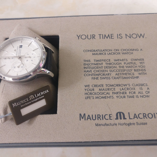 低调奢华有内涵，MAURICE LACROIX 艾美 典雅系列 LC6058-SS001-130 男款机械表 伪开箱