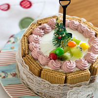 烘焙的那些美好时光 篇二十七：圣诞小创意：用饼干做出颜值蛋糕，简单快手还好吃！