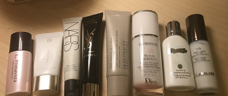 7款妆前乳使用测评 妆前乳哪款好 我的底妆心得分享 什么值得买