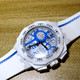 我也算是个表哥？ 篇十一：#晒单大赛#时尚街头—Swatch 斯沃琪 Ladies Watch Chrono Plastic 2 Street Map Azure SUIW412 手表