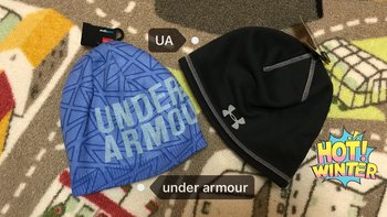 #晒单大赛#Under Armour 安德玛 Elements 2.0 保暖小圆帽 晒单