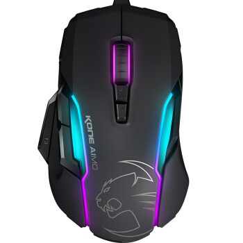 兼顾手感和灯效的进化：ROCCAT 冰豹 AIMO 游戏鼠标 评测