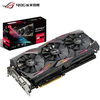 我想静静——华硕ROG Strix RX580-T8G-GAMING 与 EVGA 550 G2