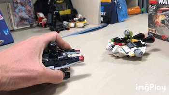 乐高这个大坑 篇三十五：#晒单大赛#Lego 乐高 Star Wars 75161 ￼￼乐高星球大战 钛攻击机迷你战机