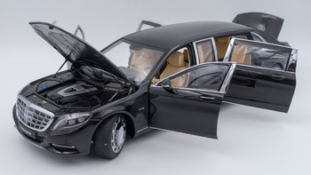 汽车模型 篇十一：Autoart 梅赛德斯—迈巴赫S600普尔曼—加长的奢华汽车模型