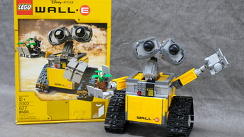 Ricle玩积木 篇四：#淘金V计划#重温eBay首版瓦力：LEGO 乐高 21303 WALL·E 开箱&拼接