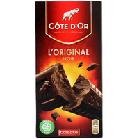 比利时进口克特多金象黑巧克力200g --条块装