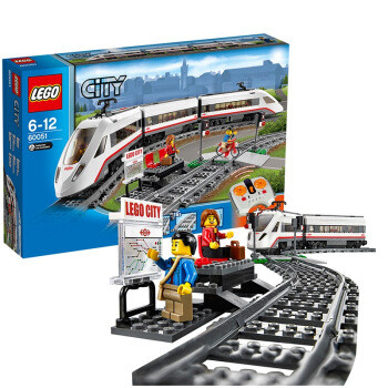 LEGO 乐高 CITY系列 60051 高速客运列车 拼搭