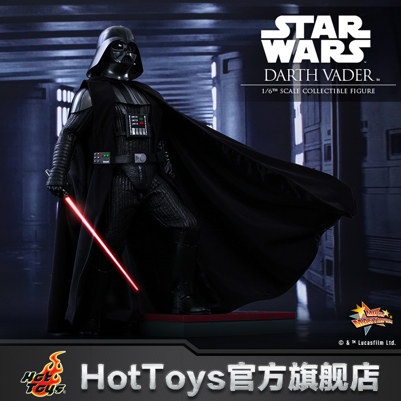 #本站首晒#最成功的反派：HOT TOYS MMS279 达斯·维达 1/6可动人偶