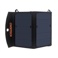 太阳能充电宝真的好用吗：CHOETECH 迪奥科 19W 便携太阳能电池板 试用感受