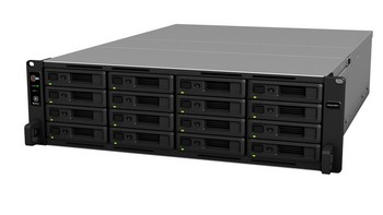 16盘位、1400MB/s读取性能：Synology 群晖 发布 RackStation RS2818RP + 企业级NAS扩展服务器