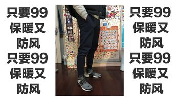 服饰快消品 篇五十四：有型！保暖！关键只要99！UNIQLO 优衣库 BLOCKTECH 摇粒绒束脚裤 晒单 