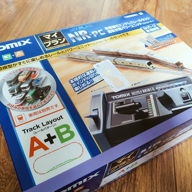 #本站首晒#Takara Tomy Tomix 90950 火车模型控制器轨道A+B套装