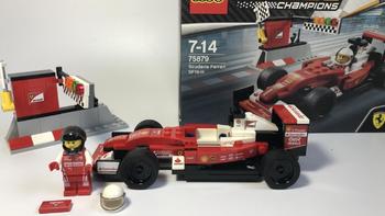 LEGO 乐高 拼拼乐 75879 Scuderia Ferrari 法拉利 SF16-H 晒单