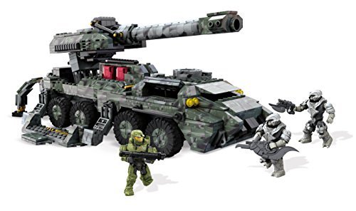 #本站首晒#美家宝的巨炮—Mega Bloks Halo UNSC Kodiak科迪亚克攻城炮