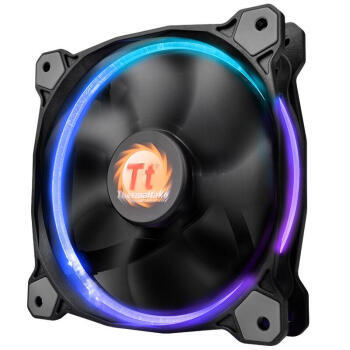 Thermaltake 曜越 Riing 14 LED RGB 256 Colors Fan 风扇 轻晒单