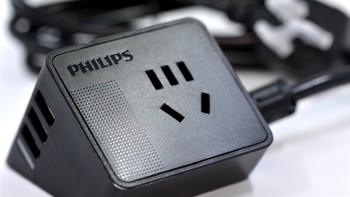 二爷玩外设 篇三十：#剁主计划-成都#PHILIPS 飞利浦 便携迷你 USB桌面旅行 插座 评测