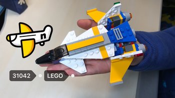 乐高这个大坑 篇四十四：#全民分享季#LEGO 乐高 31042 创意百变三合一系列之超级滑翔机 晒单