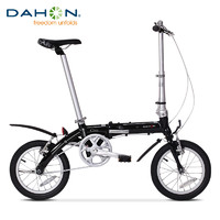 DAHON大行折叠自行车14寸超轻成人学生男女式铝合金单车 BYA412