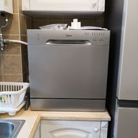 #原创新人#Midea 美的 8套 WQP8-3801-CN 台式嵌入式两用洗碗机 使用报告