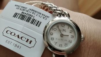 海购小礼物的购物体验及开箱—COACH  蔻驰  Waverly系列 14000054 女士手表套装
