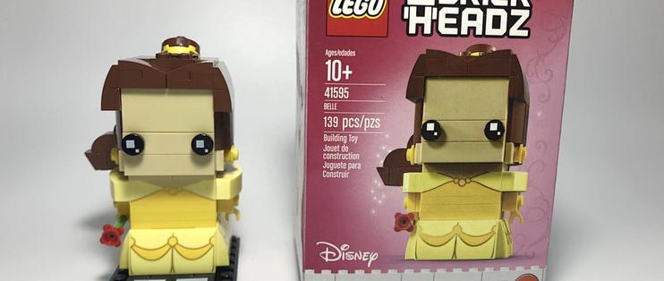 全民分享季lego乐高拼拼乐萌萌的大头41595贝尔公主