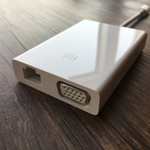 #本站首晒#MI 小米 USB-C转VGA/千兆网口 转接器 开箱测评